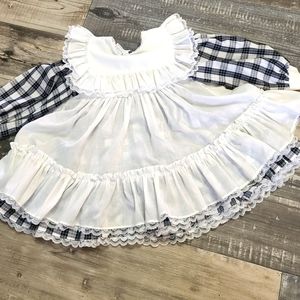 Vintage Mini World little girl dress